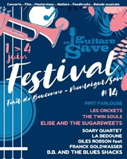 Festival Guitarensave Base de Loisirs de Bouconne Affiche