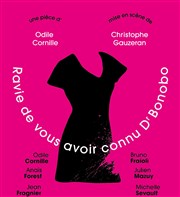 Ravie de vous avoir connu Dr Bonobo Thtre du Temps Affiche