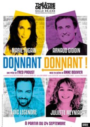 Donnant donnant Thtre de Paris  Salle Rjane Affiche