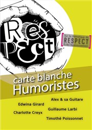 Carte Blanche Humoristes Espace Beaujon Affiche