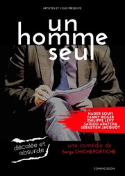 Un homme seul Cabaret Thtre L'toile bleue Affiche