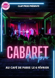 Cabaret d'impro de l'Atelier Off Caf de Paris Affiche