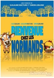 Bienvenue chez les normands Caf-Thatre L'Atelier des Artistes Affiche