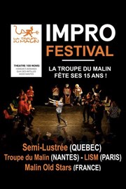 Tournoi du Malin spécial 15 ans | Tournoi d'impro, la grande finale ! Thtre 100 Noms - Hangar  Bananes Affiche