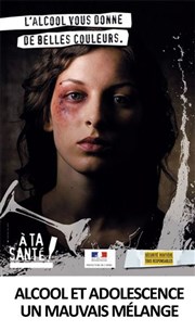 Alcool et adolescence : Un mauvais melange MJC-MPT Franois Rabelais Affiche