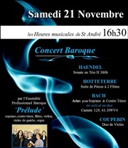 Concert Baroque' Eglise Saint Andr de l'Europe Affiche