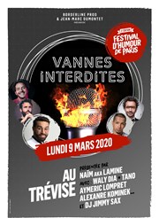 Vannes interdites | FUP 5ème édition Thtre Trvise Affiche