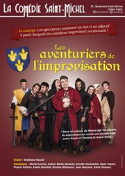 Les aventuriers de l'improvisation La Comdie Saint Michel - grande salle Affiche