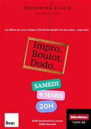 Impro, boulot, dodo ! Le Plongeoir Affiche