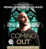 Mehdi Djaadi dans Coming-out Thtre des Corps Saints - salle 1 Affiche