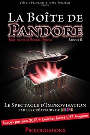 La Boîte de Pandore : le spectacle d'impro par l'équipe de Colors Studio Marie Bell au Thtre du Petit Gymnase Affiche