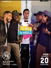 Tu ris tu perds show Le Comedy Club Affiche