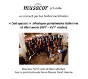 Cori spezzati : Musiques polychorales italiennes et allemandes Eglise rforme de l'annonciation Affiche