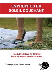 Empreintes du soleil couchant Thtre Le Cours H. Affiche