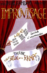 Improvisage Thtre Les Feux de la Rampe - Salle 120 Affiche