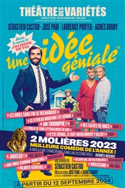 Une idée géniale | avec Sébastien Castro Thtre des Varits - Grande Salle Affiche