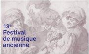 Festival de musique ancienne Institut Nerlandais Affiche