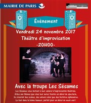 Cabaret d'improvisation Les Sésames Centre d'animation Eugne Oudin Affiche