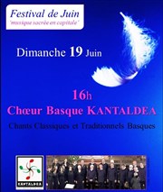 Chants Basques : du Traditionnel au Classique Eglise Notre Dame de la Salette Affiche