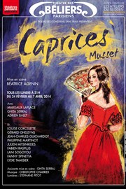 Caprices Thtre des Bliers Parisiens Affiche