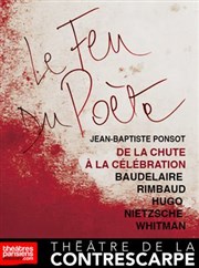 Le feu du Poète Le Contrescarpe Affiche