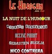 La nuit de l'humour : 4 one man et woman show Le Korigan Affiche