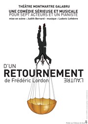 D'un retournement l'autre Thtre Montmartre Galabru Affiche