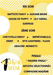 Festival 1ère scène : Pass 3 jours Le Pharos Affiche