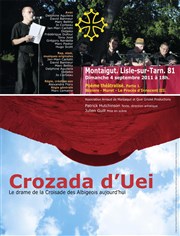 Crozada d'Uei Site de Montaigut Affiche