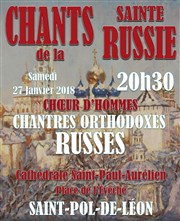 Chants de la Sainte Russie Cathdrale Saint-Paul-Aurlien Affiche