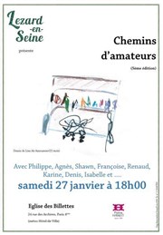 Chemins d'amateurs | 5ème édition Eglise des Billettes Affiche