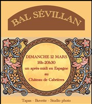 Bal Sévillan Chteau de Cabrires Affiche