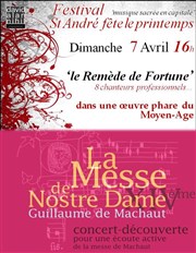 La messe Notre Dame de Guillaume de Machaut Eglise Saint Andr de l'Europe Affiche