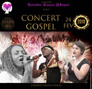 Concert Gospel Caritatif chorale Angels voices Salle Pierre Lamy Affiche