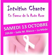 Intuition chante au profit de la Ruée Rose Espace Michel Blasco Affiche