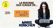 La réponse qui claque de... Marie Kirschen La Loge Affiche