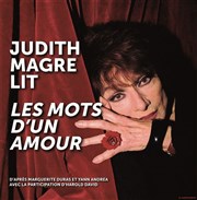 Judith Magre lit les mots d'un Amour Thtre du Rempart Affiche