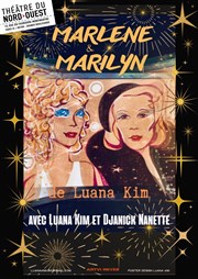 Marlene et Marilyn Thtre du Nord Ouest Affiche