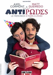 Axel et Matt dans Aux Antipodes Thtre Le Bout Affiche