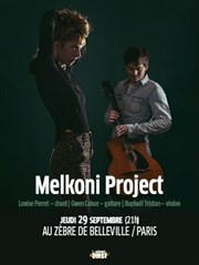 Melkoni Project Le Zbre de Belleville Affiche