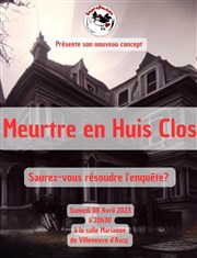 Meurtre en huis-clos Thtre Ronny Coutteure Affiche