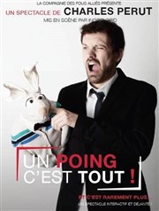 Charles Perut dans Un poing c'est tout ! La Ruche Aux Deux Reines Affiche