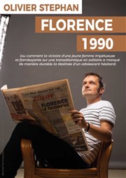 Olivier Stephan dans Florence 1990 Contrepoint Caf-Thtre Affiche