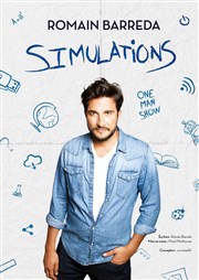 Romain Barreda dans Simulations Caf Thtre du Ttard Affiche