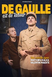 De Gaulle est de retour ! La Bote  rire Lille Affiche