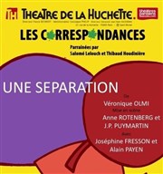 Une Séparation Thtre de la Huchette Affiche