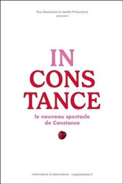 Constance dans Inconstance Thtre  l'Ouest Affiche