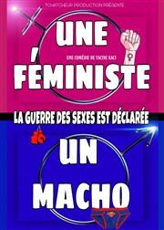 Une féministe, un macho : la guerre est déclarée Thtre de l'Almendra Affiche