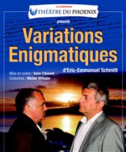 Variations énigmatiques Thtre l'impertinent Affiche