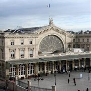 Visite guidée : De la Gare de l'Est au couvent des Récollets et à l'hôpital Saint-Louis | par Michel Lhéritier Gare de l'Est - Hall Saint Martin Affiche